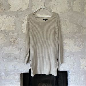 Tan sweater dress